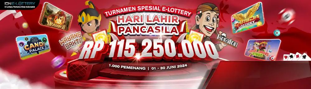 Turnamen Spesial E-Lottery Hari Lahir Pancasila